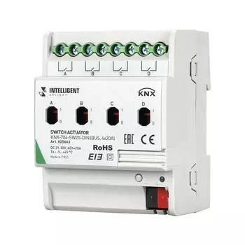 Релейный модуль 4-х канальный для KNX систем Arlight 025663