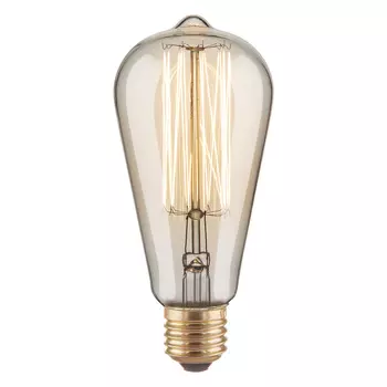 Ретро лампа Eurosvet лампочка Эдисона ST64 60W