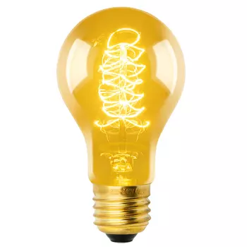 Ретро лампа Uniel Vintage серия Лампы накаливания IL-V-A60-40/GOLDEN/E