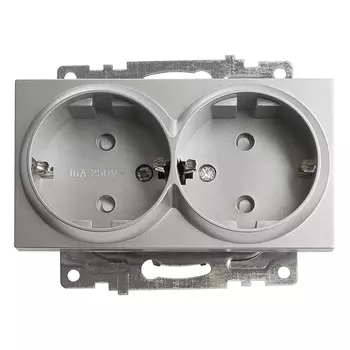 Розетка 2-местная Stekker Катрин 39584