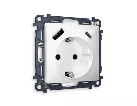 Розетка Ambrella Volt ALFA MA110010