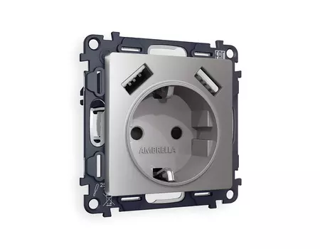 Розетка Ambrella Volt ALFA MA509010