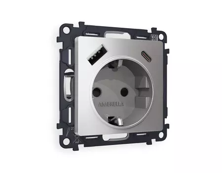 Розетка Ambrella Volt ALFA MA510010