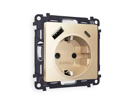Розетка Ambrella Volt ALFA MA610010