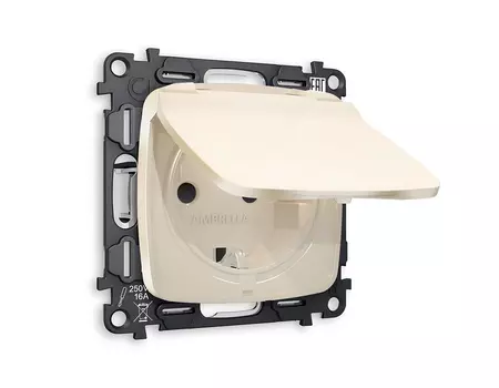 Розетка Ambrella Volt OMEGA MO308010