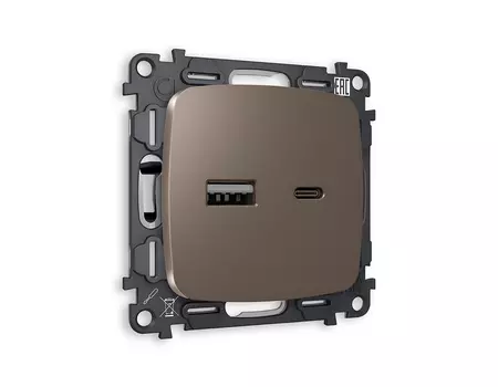 Розетка Ambrella Volt OMEGA MO641010