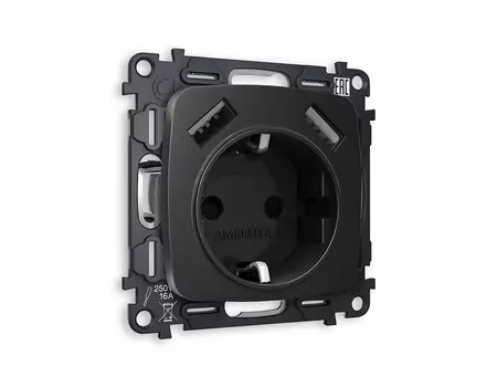 Розетка Ambrella Volt OMEGA MO809010