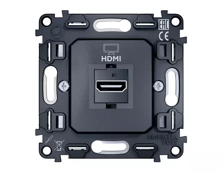 Розетка Ambrella Volt QUANT VM222