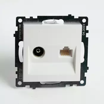 Розетка Stekker Катрин 49181