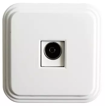 Розетка телевизионная 1-местная Stekker Брест 39705