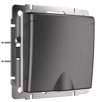 Розетка Werkel W1171204/ Розетка влагозащ. с зазем. с защит. крышкой и