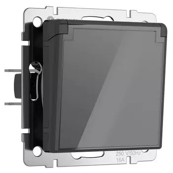 Розетка Werkel W1171244/ Розетка влагозащ. с зазем. с защит. крышкой и