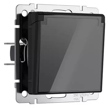 Розетка Werkel W1171248/ Розетка влагозащ. с зазем. с защит. крышкой и