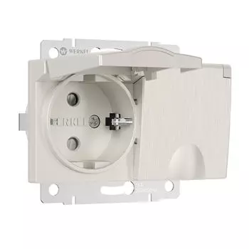 Розетка Werkel W1172213/ Розетка двойная влагозащ. с зазем. с защит. к