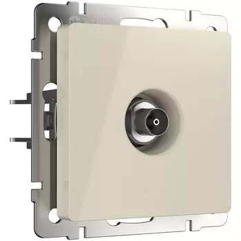 Розетка Werkel W1184003/ ТВ-розетка проходная (слоновая кость)