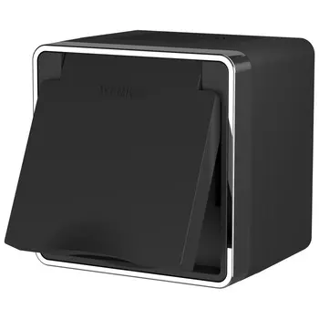 Розетка Werkel W5071235/ Розетка влагозащ. с зазем. с защит. крышкой и