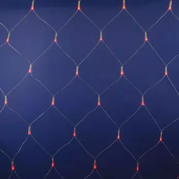 Сетка светодиодная с контроллером Uniel ULD-N2520-240/DTA RED IP20