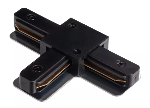 Соединитель T - однофазной шины 220V Черный IMEX Трек 1 Bk IL.0010.214