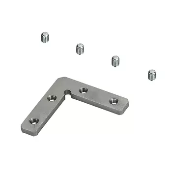 Соединитель угловой горизонтальный для профиля ALU-LINE-DUO, ALU-SWISS