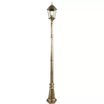 Столб фонарный уличный Arte Lamp GENOVA A1207PA-1BN