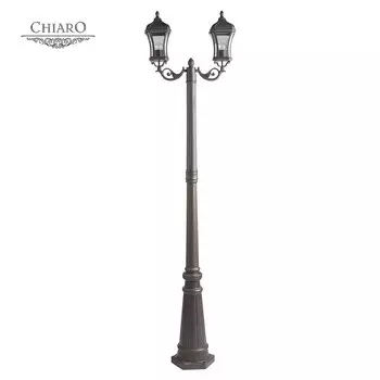 Столб фонарный уличный Chiaro Шато 800040502