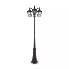 Столб фонарный уличный Maytoni Albion O413FL-03BZ