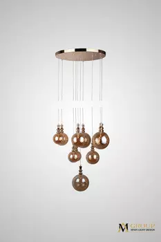 Светильник подвесной AM Group Am354 AM354-10 AMBER