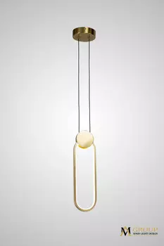 Светильник подвесной AM Group AM466 POLISHED GOLD