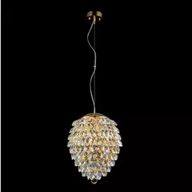 Светильник подвесной Crystal Lux Charme CHARME SP3+3 LED GOLD/TRANSPARENT