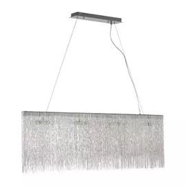 Подвесная хрустальная люстра Corona Crystal Lux CORONA SP8 L1000 CHROM