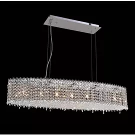 Подвесная хрустальная люстра Eternidat Crystal Lux ETERNIDAT SP7 CHROM