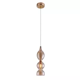 Светильник подвесной Crystal Lux Iris IRIS SP1 B AMBER