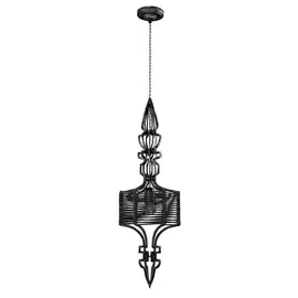 Светильник подвесной Crystal Lux Prima PRIMA SP1 A BLACK-SILVER/BLACK