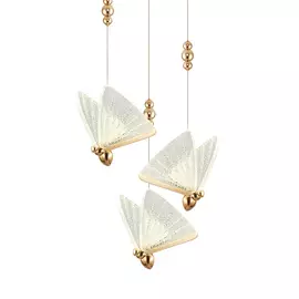 Светильник подвесной Delight Collection Butterfly OM8201008-3 rose gol