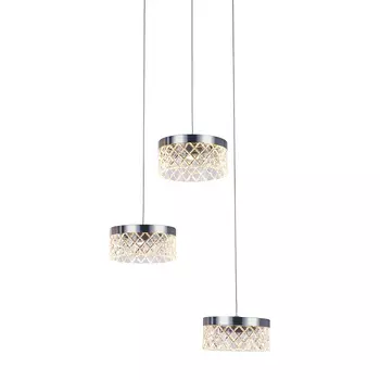 Светильник подвесной Delight Collection Diamond cut MD21020075-3A chro