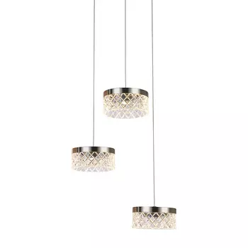 Светильник подвесной Delight Collection Diamond cut MD21020075-3A sati