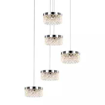 Светильник подвесной Delight Collection Diamond cut MD21020075-5A chro