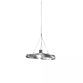 Светильник подвесной Delight Collection Manta 2049P/D200 silver/clear