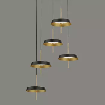 Светильник подвесной Delight Collection MD18001064 MD18001061-5A black