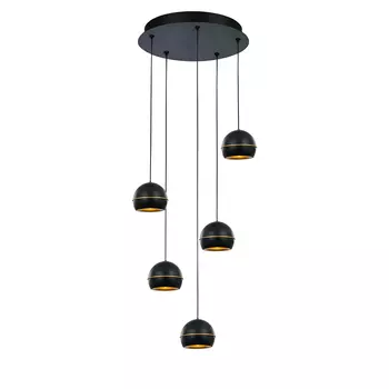 Светильник подвесной Delight Collection MD21001034 MD21001034-5A black