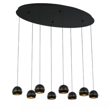 Светильник подвесной Delight Collection MD21001034 MD21001034-8A black