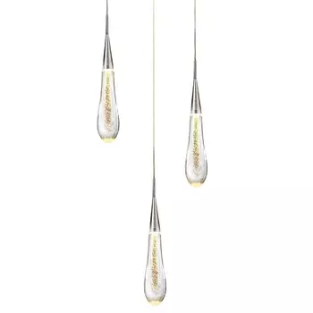 Светильник подвесной Delight Collection Pour MD-023B-3 chrome