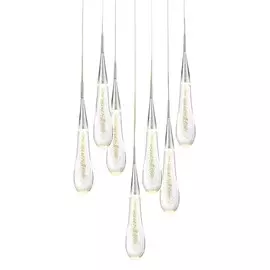 Светильник подвесной Delight Collection Pour P98036-7 silver