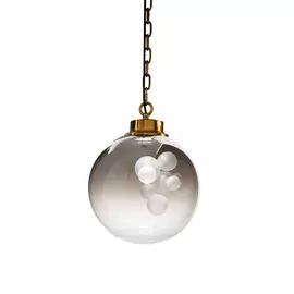 Светильник подвесной Delight Collection Soap KG1148P brass/smoky