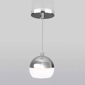 Светильник подвесной Elektrostandard DLS023 DLS023 9W 4200K белый/хром