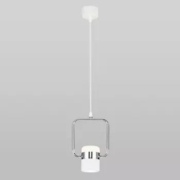 Светильник подвесной Elektrostandard Oskar 50165/1 LED хром/белый