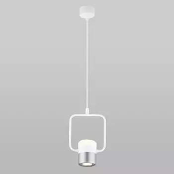 Светильник подвесной Elektrostandard Oskar 50165/1 LED белый/серебро