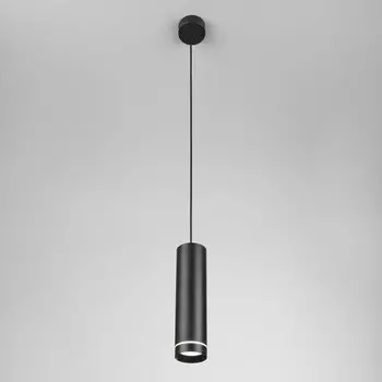 Светильник подвесной Elektrostandart DLR023 12W 4200K черный матовый