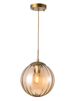 Светильник подвесной Elvan 9932 PD-9932-E27-BrAmb