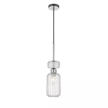 Светильник подвесной Escada Gloss 1141/1S Chrome/Clear